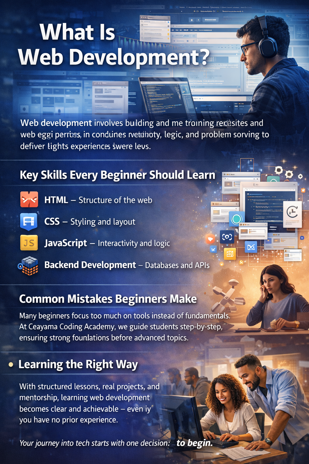 Image for Beginner’s Guide: How to Start a Career in Web Development